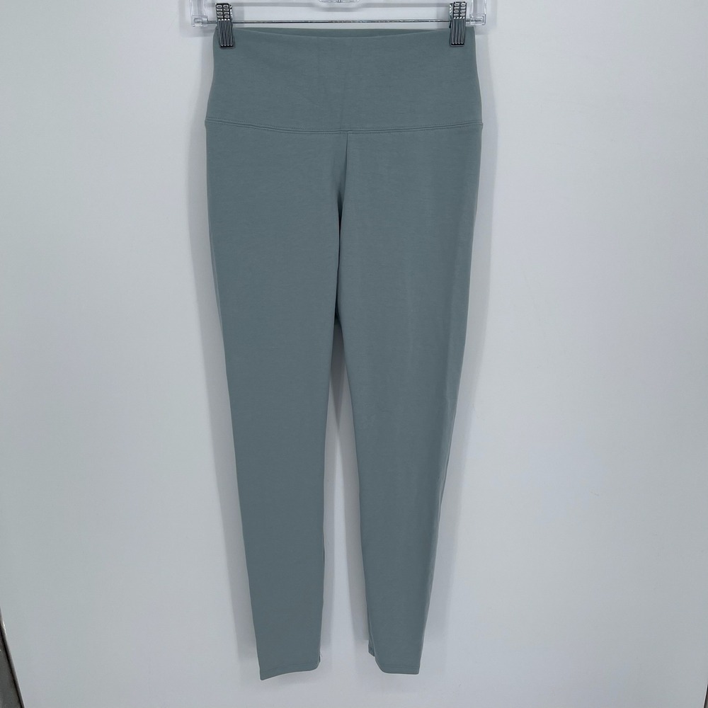 Simply Vera Vera Wang Women's Sage‎ Green High Rise Yoga Ankle Leggings Size M
